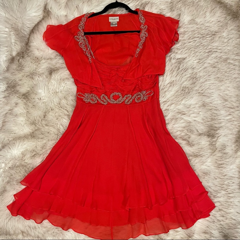 Like New Karen Mullen dress & cover